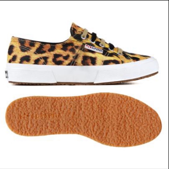 SUPERGA LEOPARD SNEAKERS - Picture 6 of 8